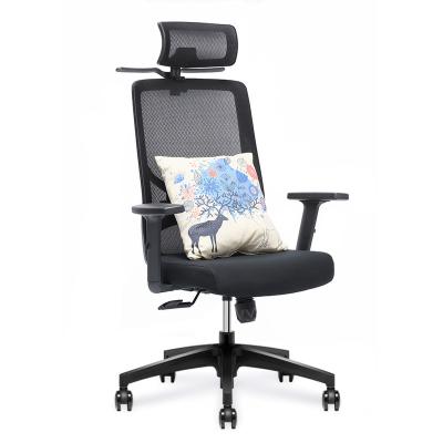 China Latest New Ergonomic Lift Swivel Heavy Duty Universal Professional Luxury Executive Office Rotation Leather Chair for sale