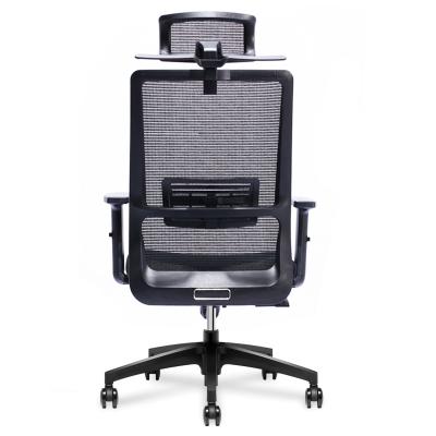 China (Size)Adjustable Durable Commercial Office Chair Around Seat Office Chair With Armrest And Back Swivel Black Office Chairs for sale