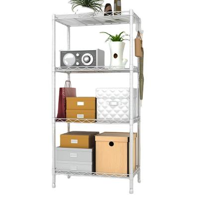 China Sustainable Hot Selling In China Four Layers Shelf For Storage Rack Kitchen Storage Shelves Home for sale