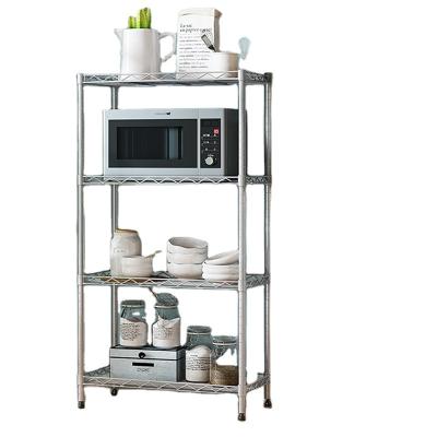 China Viable Competitive Price Four Layers Storage Display Stands For Modern Home Storage Shelf for sale