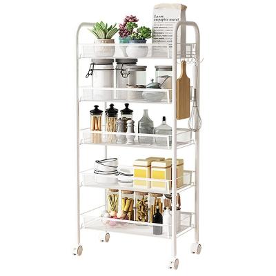 China Newest High Quality Four Wheeled Shelves Stored Hanger Storage Shelf Rack Wall Mount Storage Shelves for sale