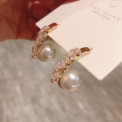 China 2021 New Trendy Fashion Jewelry Earrings Trendy Crystal Beads for sale