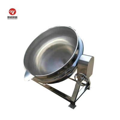 China Avoid burned title printing sauce jacketed kettle jacketed kettle gas jacketed kettle for sale