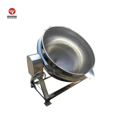 China Avoid Burnt Jacketed Kettle 150 L Full Automatic Jacketed Kettle Steam Jam Making Jacketed Kettle for sale