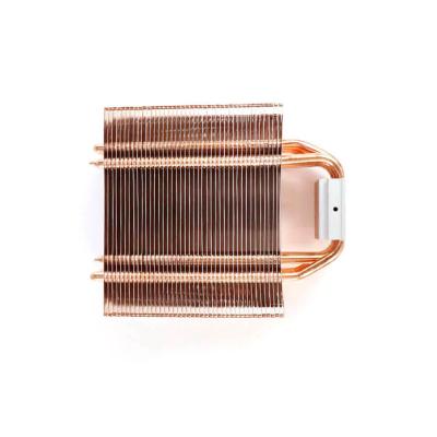 China Red Copper Heatsink High Performance Heatsink CPU Heatsink for sale