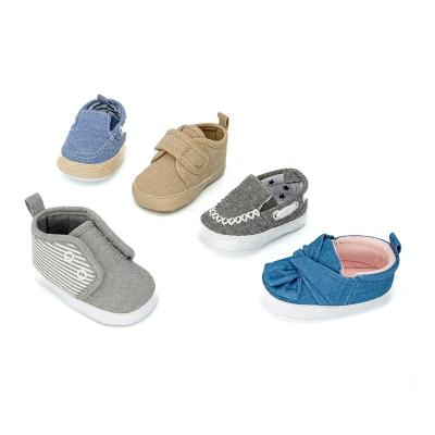 China Hot Selling Round Baby Boy Shoes Fresh Casual Newborn Baby Shoes Wholesale Test Report Available for sale