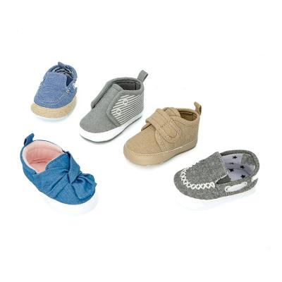 China 2022 HOT SALE Round Toddler Comfortable Unique Casual Shoes New Arrival TPR Baby Canvas Shoes for sale