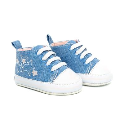 China Wholesale custom BRAVE baby shoe crochet baby shoes round manufacturer mix colors non-slip soft soles baby sports shoes for sale