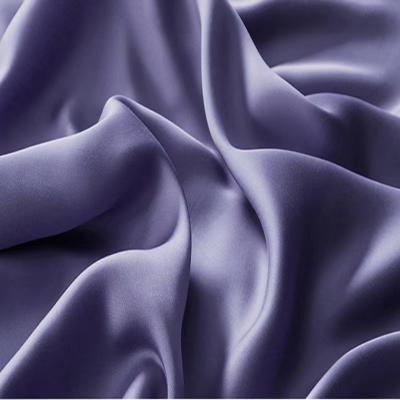 China Breathable Plain Bedsheet Tencel Fabric For Bedsheet Lyocell Bedding Sets Solid Color 300TC Fabric for sale