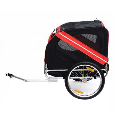 China Traveling Bicycle Cargo Trailer Outdoor Pet Storage/Trailer/Bike Storage Pet Trailer for sale