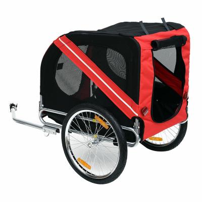 China Buying Hot Selling Outside Pet Trailer For Bicycle Pet Trailer Bike Manufacturer Dog Bicycle Trailer for sale