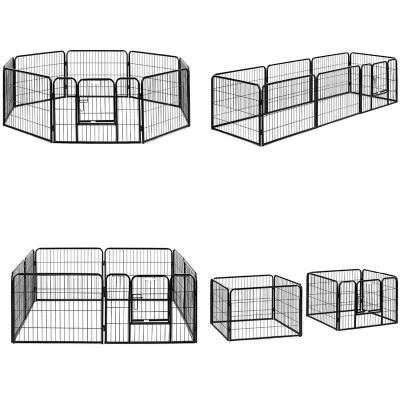 China Eco-Friendly Puppy Play Pen Rabbit Enclosure Pet Cages Viable Heavy Duty Carriers And Stored Houses for sale