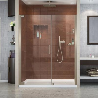 Cina OEM Pivot Glass Shower Screen, Swing Shower Porta in vetro temperato in vendita