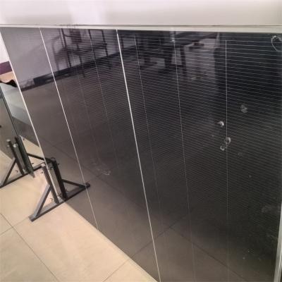 China Transparent  Solar Panel Cadmium Telluride Power Generation Glass Commercial Building Construction Materil for sale