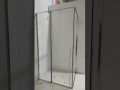 Customizable Tempered Glass Shower Enclosure with Multiple Size and Configuration Options