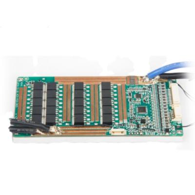 China FR4 BesTech BMS PCB and PCM 40.7V/46.2V/35.5V/39.6V 11S 100A BMS for Li-ion/LiFePO4 management system with balance for sale