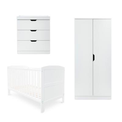 China Modern Classic 3 Piece Baby Nursery Bedroom Furniture Set for sale