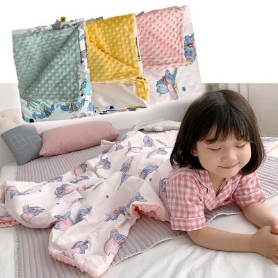 China Anti-pilling Baby Blanket Fleece 32x44 inches Kids Baby Blanket 100% Cotton for sale