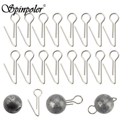 China Spinpoler Cheburashka Jig Lead Head Weight Pin Multi Depth Screw System For Pin Fishing Accessories CQCZ- Cheburashka Lead Sinker Stainless Steel Multi Jig Head Depth Screw Fishing Accessories for sale