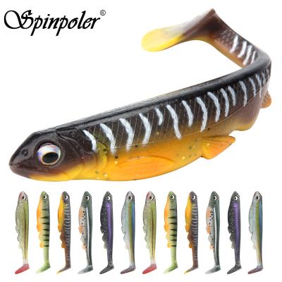 China Spinpoler 16cm/33g 4D Perch Shad Softbaits Swimbait Bass Saltwater Fishing Lure Crankbait For Pike Fishing Freshwater Tackle 7-0329-4 for sale