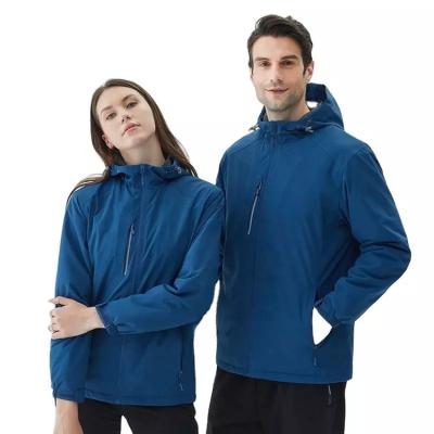 China Outdoor sports 2022 winter custom jaqueta de masculina softshell jacket warm waterproof hooded anorak QUICK DRY for men's jacket for sale