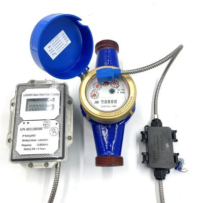 China Mainly used when main / big water supply needs low price easy to install low power consumption split iron Dn50 water meter for sale