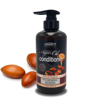 China Customer Logo Natural Organic Argan Oil Smoothing Moisturizing Nourish Repairing Hair Conditioner for sale