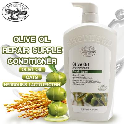 China Smoothing Private Label OEM Sells Luxury Professional Wholesale Hair Conditioner 1000ml Olive Oil Oats for sale