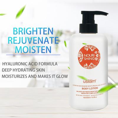 China Wholesale Skin Revitalizer Remove Black Nicotinamide Dark Spots Private Label Organic Moisturizer Skin Cream Brightening Whitening Body Lotion for sale