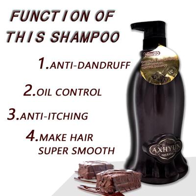 China Hair-Loss Prevention private label big size modern design luxury black chocolate hair shampoo for sale