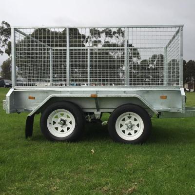 China Other Trailers Hot Dip Galvanized Fully Weld 8X5 Car Box Trailer for sale