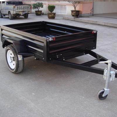 China Other Trailers Hot Dip Galvanizing 2 Wheel Small Garden Utility Trailer for sale