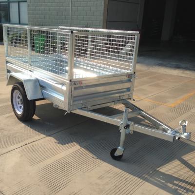 China Other Heavy Duty Trailers Boxcar Utility Trailer With 600mm Cage ATM 750Kg for sale