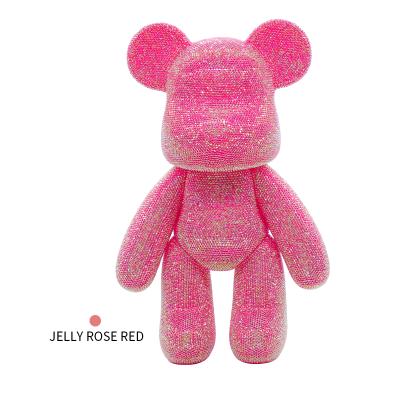 China Wholesale CLASSIC Color Handmade Diamond Wholesale Handmade Diamond Creative Crafts D-DB001 Teddy Bear D-DB001 Bear Art Crafts Girlfriend Gifts for sale