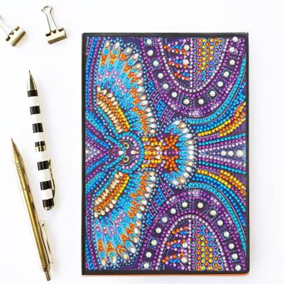 China Handmade Gifts 3D/5D DIY Crystal Diamond Painting Notebook Diamond Embroidery Cross Stitch Craft DIY Craft A-008 Adults Diary for sale