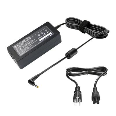 China ABS+PCBA 65W Laptop AC Adapter For 65W 19V 3.42A 5.5*1.7mm With Power Cord 1.5m for sale