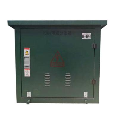 China Cable tapping in 10kV and 35kV power systems high voltage cable DFW-12 outdoor branch distribution box distribution mechanism for sale