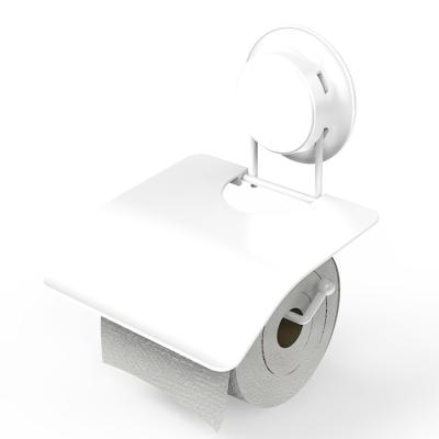 China Modern Bathroom Toilet Towel Rack Waterproof Rustproof Toilet Paper Roll Holder With Cover for sale