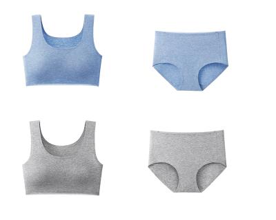 China Women's Style Sports Set Underwear Girls' sports suit underwear seamless fit sweat-absorbing, breathable and skin-friendly underwear for sale