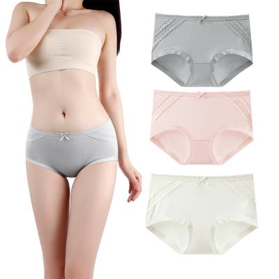 China 100% Organic Cotton Modal underpants women's cotton comfortable breathable briefs for sale