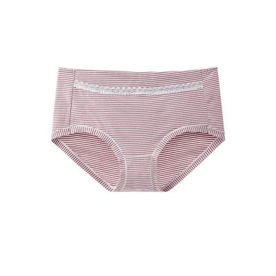 China Skin-friendly and soft Mid-Rise Cotton Comfortable Breathable Women's Underpants Hip Lifting Slim for sale