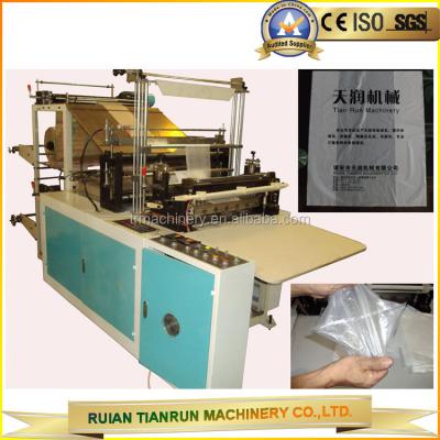 China Plastic Plastic Carry Bag Making Machine for sale