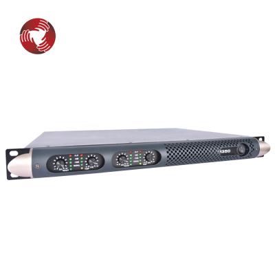 China KTV Audio Professional 1U Channel Height Class Power Amplifier 4 d Sound M350 for sale