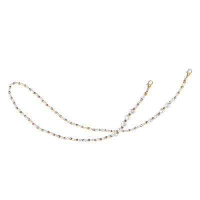 China Female Simple Design Female Electroplate Sunny Pearl Gift Fashion Ornament For Woman for sale