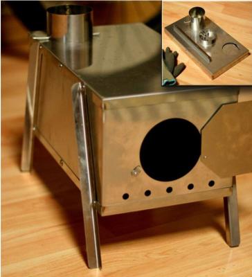 China Outdoor Camping Cooking Outdoor Equipment Small Wood Burning Stove For Cooking for sale