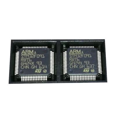 China Quote STM32F091 STM32F LQFP64 STM32F091RBT6 10mm*10mm*1.4mm support BOM for sale