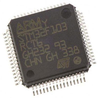 China IC MCU 32BIT 256KB FLASH 64LQFP STM32F STM32F103 STM32F103RCT6 10mm*10mm*1.4mm for sale