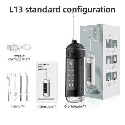 China Portable Oral Teeth Irrigator Rechargeable Water Flosser Dental Flosser Wireless IPX7 Waterproof For Home for sale