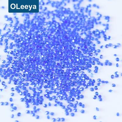 China Flatback Factory 50 Colors 1440pcs 1.6mm Mini Nail Micro Zircon Diamonds Nail Art Designs Pixie Dust For Nail Art for sale