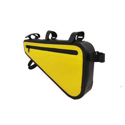 China Ourtdoor Sports Travel Bicycle Bag Waterproof New Triangle Cycling Bags Front Tube Frame Bag Mountain Bike Triangle Pocket Frame Bag for sale